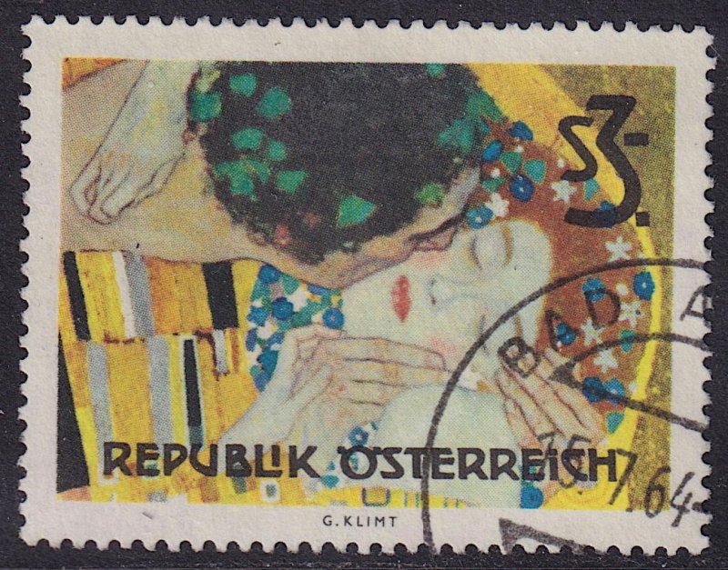 Austria - 1964 - Scott #727 - used - Art Painting Klimt
