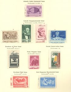 U.S. #SET/MIXED CONDITION 