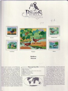 Rwanda Guinea Iom Moldova BIRDS MNH (35+ Items) (BR 533 