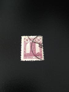 French Morocco sc 196 u