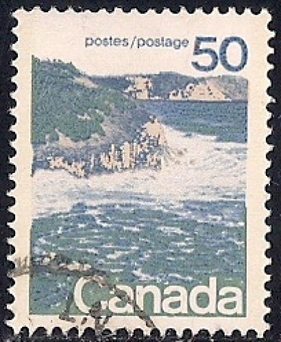 Canada #598V 50 cent Seashore Stamp used VF