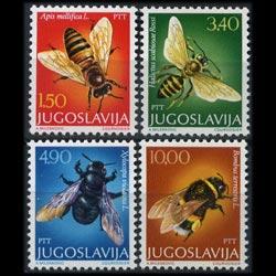 YUGOSLAVIA 1978 - Scott# 1374-7 Bees Set of 4 NH