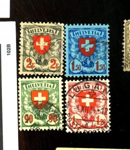 SWITZERLAND #200-3 USED FVF Cat $31