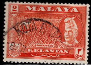 MALAYA Kelantan Scott 73 Used rural cancel