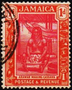 Jamaica. 1919 1d S.G.92 Fine Used