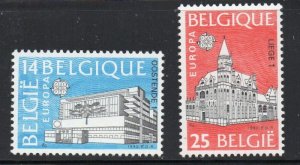 Belgium Sc 1343-44 1990 Europa stamp set mint NH