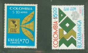 Colombia #C532/C580 Unused Single