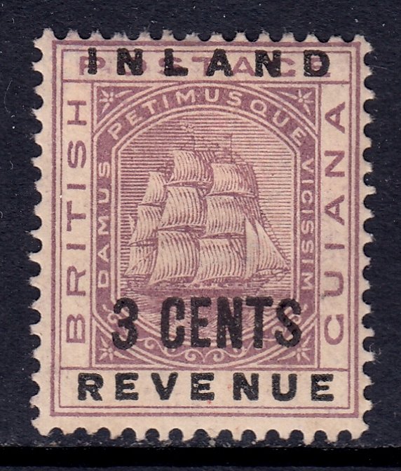 British Guiana - Scott #114 - MH - Gum toning - SCV $1.25