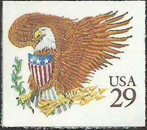 # 2595 MINT NEVER HINGED EAGLE AND SHIELD    