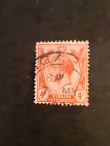 Straits Settlements #154           Used