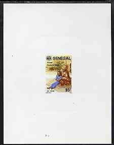 Senegal 1984 S.O.S Children's Village de-luxe die proof o...