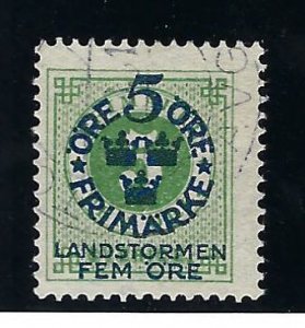 Sweden SC B4 Used Fine...fill a nice spot...