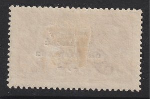 Ireland a GB KGV 2/6 with 1922 overprint