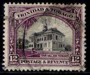 TRINIDAD & TOBAGO GV SG235a, 12c black & violet, USED. Cat £15. PERF 12½