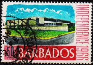 Barbados. 1966 50c S.G.359 Fine Used