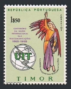 Timor Portuguese 321, MNH. Michel 344. ITU-100, 1965. Archangel Gabriel.