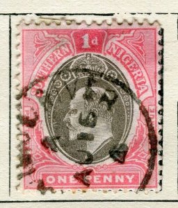 SOUTHERN NIGERIA; 1904 early Ed VII issue fine used 1d. value