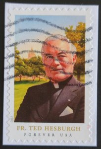 US 5241 (2017 Father Theodore Hesburgh - sheet)