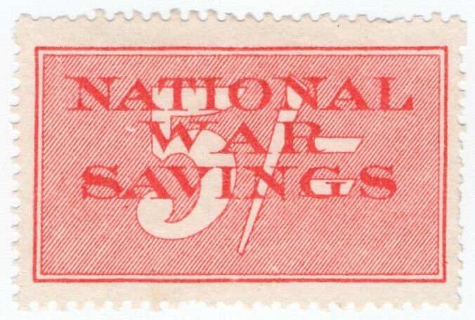 (I.B-CK) Cinderella Collection : National War Savings 5/- (no control)