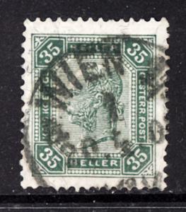 Austria 1905  Scott #101 used