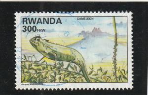 Rwanda  Scott#  1388  Used