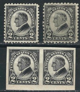 US 610-12 MLH VF 1923 SCV $25.50