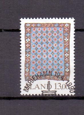 Aland islands  #53  used  1990  definitive set 13m  rug