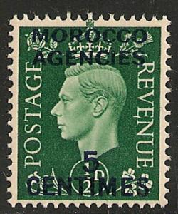 British Offices Morocco #440 VF MNH - 1937 5c King George VI