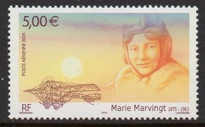 France 2004 Aircraft Pilot Marvingt VF MNH (C66)