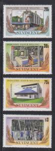 St Vincent Scott #882-885 MNH