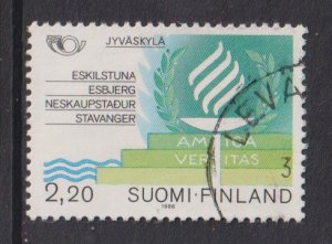 Finland    #739  used  1986  sister towns  2.20m  Jyvaskyla