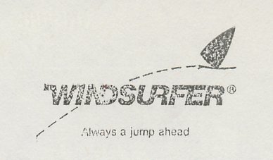 Meter cut Netherlands 1982 Windsurfer - Surf