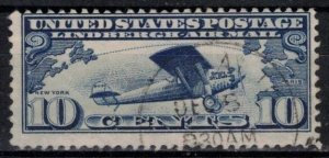 USA - Air Mail - Scott C10 w/ Circular Cancel