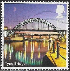 Great Britain 2966 Used - ‭‭‭Landmarks - Tyne Bridge, Newcastle