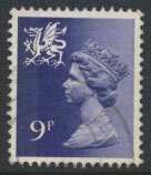 Great Britain Wales  SG W27 SC# WMMH12 Used  see scan 2 Bands