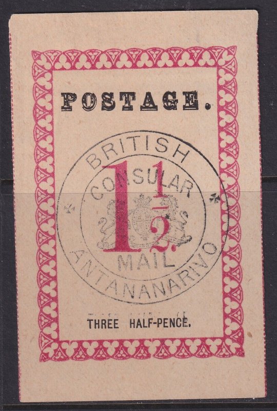 Madagascar (British), Scott 46 (SG 22), with ORIGINAL GUM 