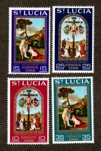 St Lucia # 231-234 Mint!