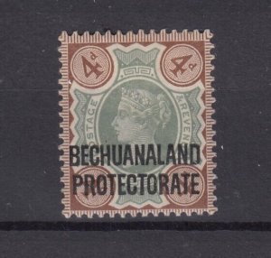 Bechuanaland Protectorate QV 1897 4d SG64 MH BP9433