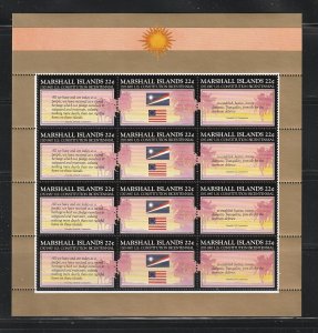 Marshall Islands 145a, 148a, 151a Sheets Set MNH US Constitution 3 Scans