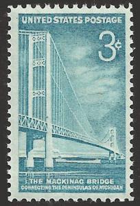 # 1109 MINT NEVER HINGED MACKINAC BRIDGE