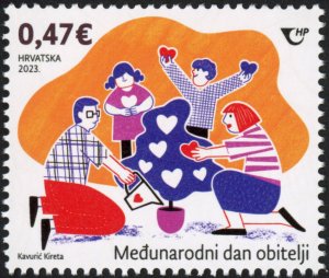 Croatia 2023 MNH Stamps Scott 1308 International Day of Family