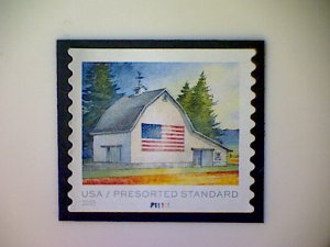 United States, Scott #5686, used(o), 2022 pre-sorted mail, Barn (10¢)