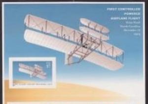 US Stamp #3783a MNH - Wright Brothers Flight - Complete Pane of 1