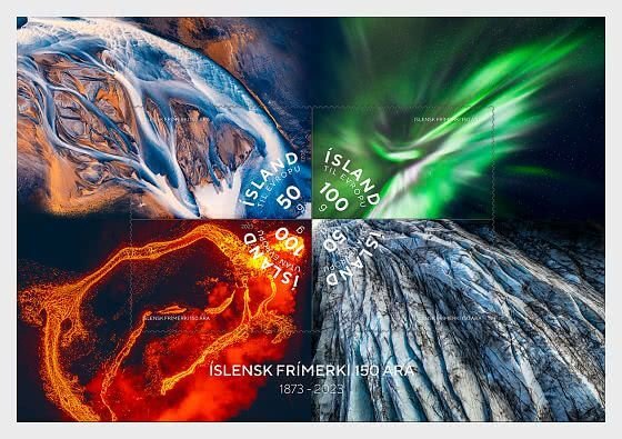 Iceland / IJsland - Postfris/MNH - Sheet 150 years Icelandic Stamps 2023