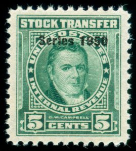 MOMEN: US STAMPS #RD316 REVENUE MINT OG NH PSE GRADED CERT SUP-98