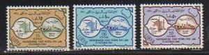 Libya MNH sc# 209-11 Map 2010CV $5.25