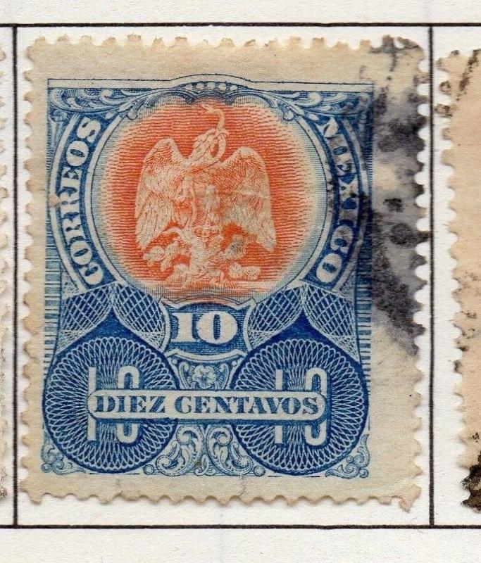 Mexico 1899 Early Issue Fine Used 10c. 174817