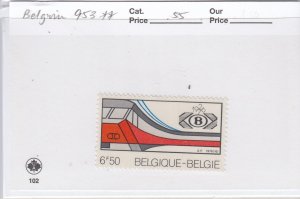 Belgium 953 Trains mnh