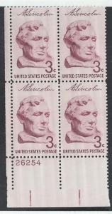 UNITED STATES SC#1114 PL#26254 FVF/MNH LL B/4 1959