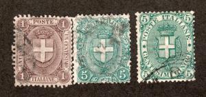 Italy 73,75,67 Used!